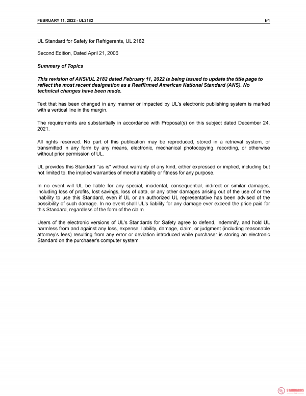 UL 2182 PDF UL 2182 PDF